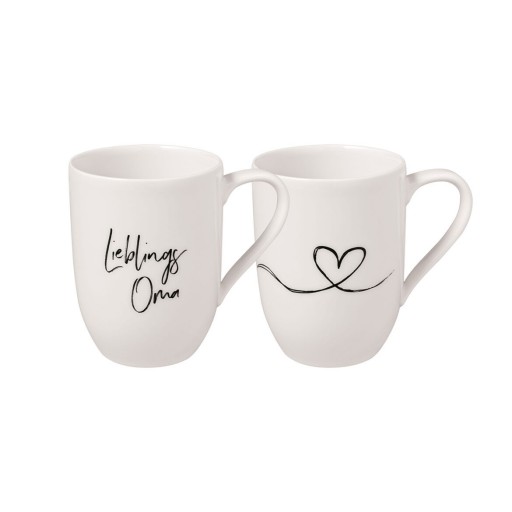 Set 2 cani Villeroy & Boch Statement Favorite Grandma