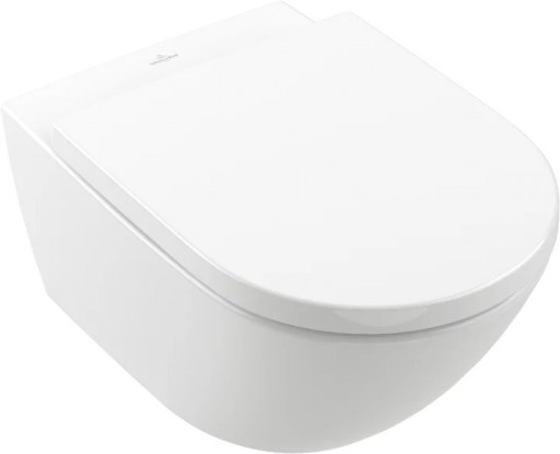 Vas WC suspendat Villeroy & Boch Subway 3.0 56x37cm TwistFlush alb Alpin
