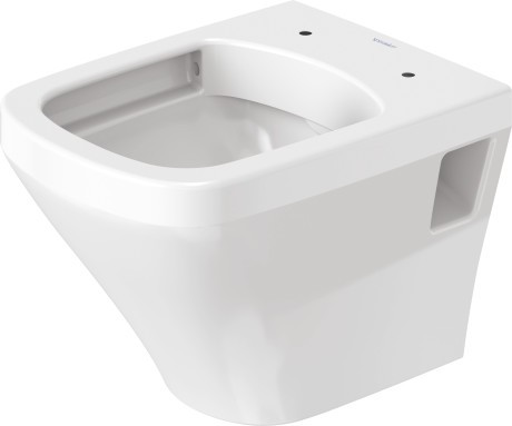 Vas wc suspendat Duravit Durastyle Rimless Compact 48x37cm cu HygieneGlaze