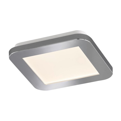 Plafonieră gri LED 17x17 cm Gotland – Fischer & Honsel