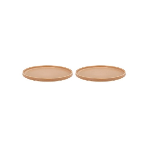 Set 2 farfurii din porțelan pentru desert Villa Collection Fjord, ø 20,8 cm, bej