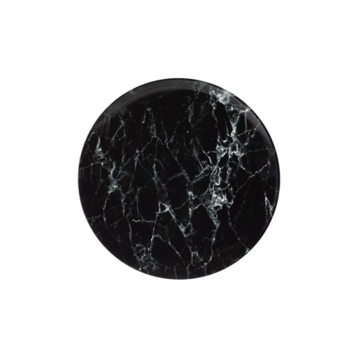 Farfurie din porțelan Villeroy & Boch Marmory, ø 27 cm, negru - alb