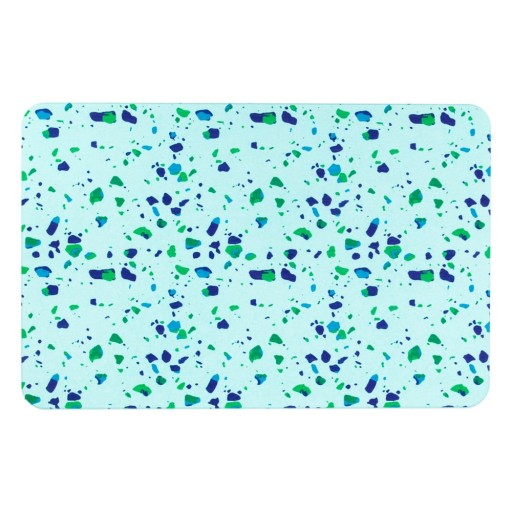 Covoraș de baie albastru deschis din diatomit 39x60 cm Terrazzo – Artsy Doormats