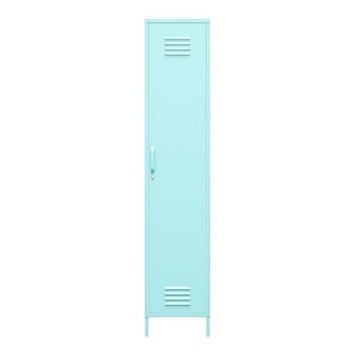 Dulap metalic albastru deschis 38x185 cm Cache - Novogratz