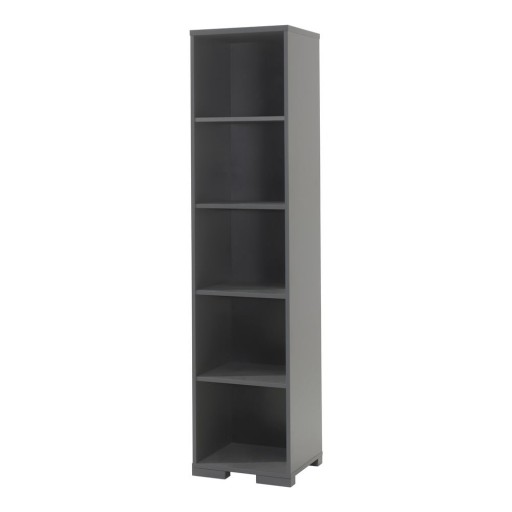 Bibliotecă de copii gri închis 46x195 cm London – Vipack