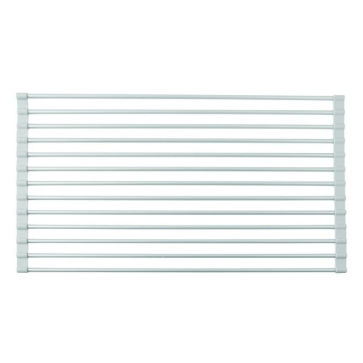 Scurgător de vase argintiu din aluminiu Metro – iDesign
