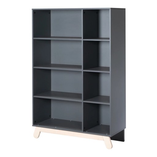 Bibliotecă pentru copii gri antracit 107x159 cm Jara – Roba