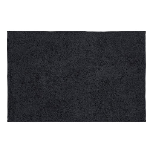 Covoraș de baie din bumbac negru 50 x 80 cm Ono - Wenko