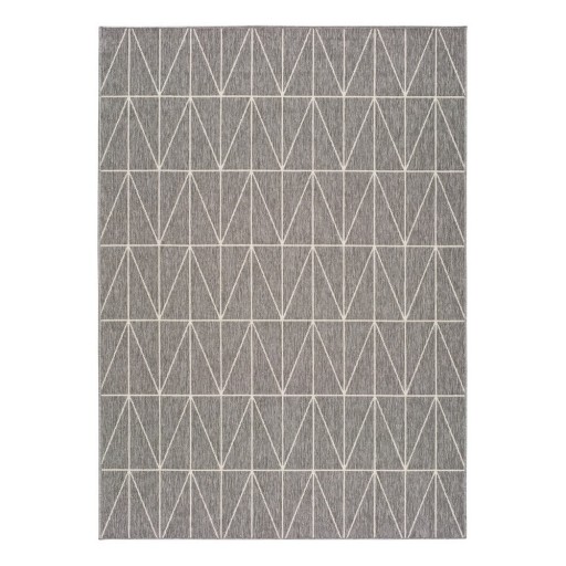 Covor pentru exterior Universal Nicol Casseto, 170 x 120 cm, gri