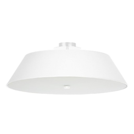 Plafonieră albă cu abajur din sticlă ø 60 cm Hektor - Nice Lamps