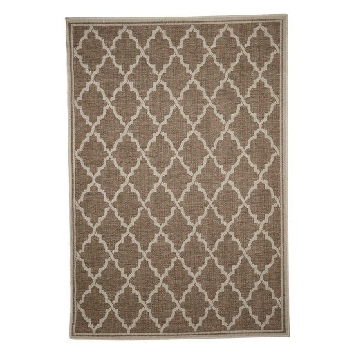 Covor adecvat pentru exterior Floorita Intreccio Natural, 200 x 290 cm, maro