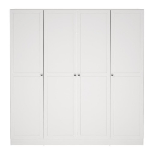 Șifonier alb 195,5x200 cm Billund – Tvilum