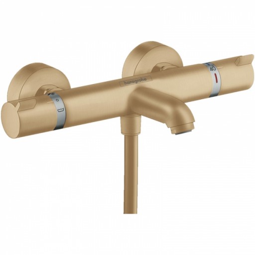 Baterie cada termostatata bronz periat Hansgrohe, Ecostat Comfort