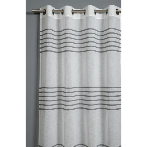 Perdea gri 245x140 cm Etamine - Gardinia