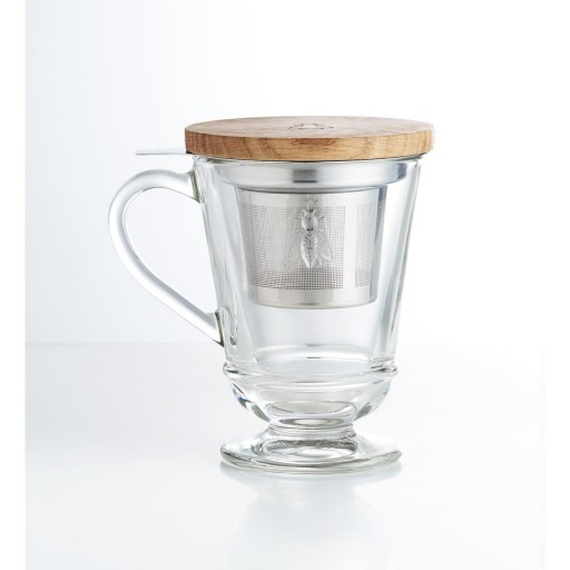 Cană cu filtru din sticlă 270 ml Abeille – La Rochére