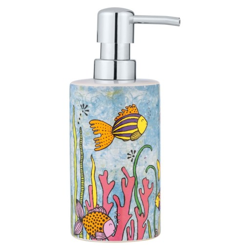 Dozator de săpun lichid din ceramică 360 ml Rollin'Art Ocean Life – Wenko