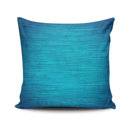 Fata de perna, Cushion Love, NKLF - 383, amestec bumbac, 43x43 cm, albastru