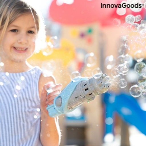 Pistol cu bule de sapun Bubblig InnovaGoods