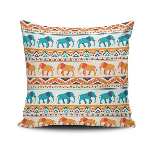 Husa de perna, NKLF-279, 43x43 cm, 50% bumbac / 50% poliester, Multicolor