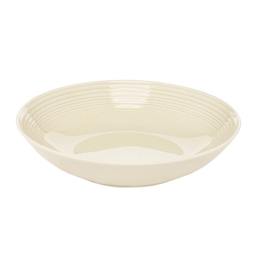 Farfurie adanca Linea, Ambition, 22 cm, portelan, bej