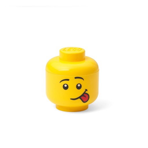 Cutie de depozitare în formă de figurină LEGO® silly, 10,5 x 10,6 x 12 cm