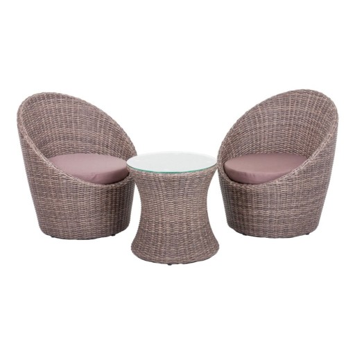 Set mobilier de grădină maro Maribor – Garden Pleasure