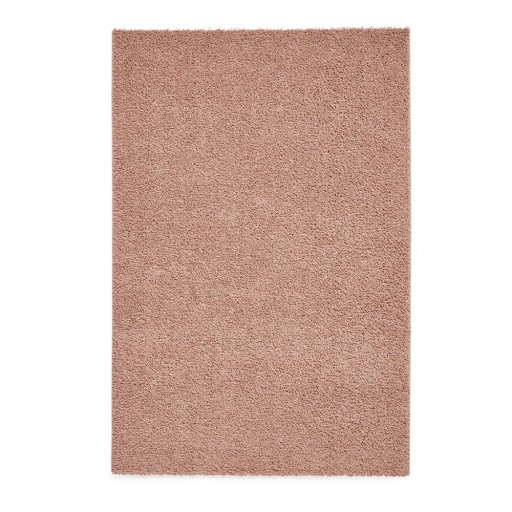 Covor în culoarea somonului lavabil din fibre reciclate 160x230 cm Bali – Think Rugs