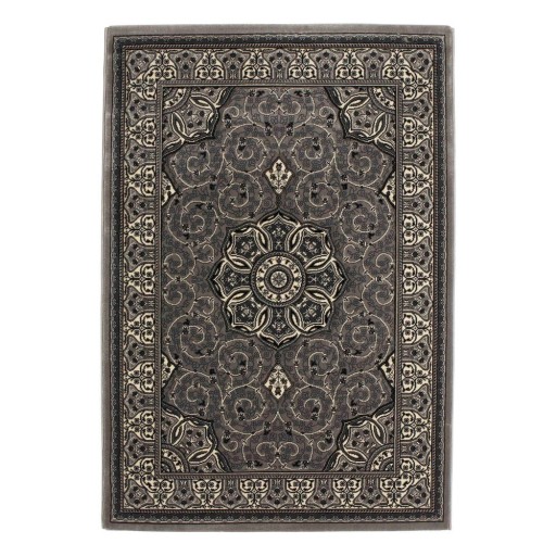 Covor gri închis 80x140 cm Heritage – Think Rugs