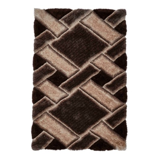 Covor maro închis handmade 120x170 cm Noble House – Think Rugs