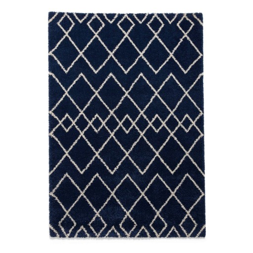 Covor albastru închis 160x220 cm Royal Nomadic – Think Rugs