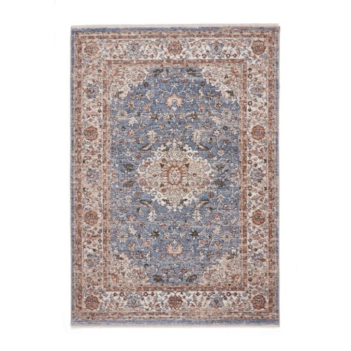 Covor albastru/bej 120x170 cm Vintage – Think Rugs