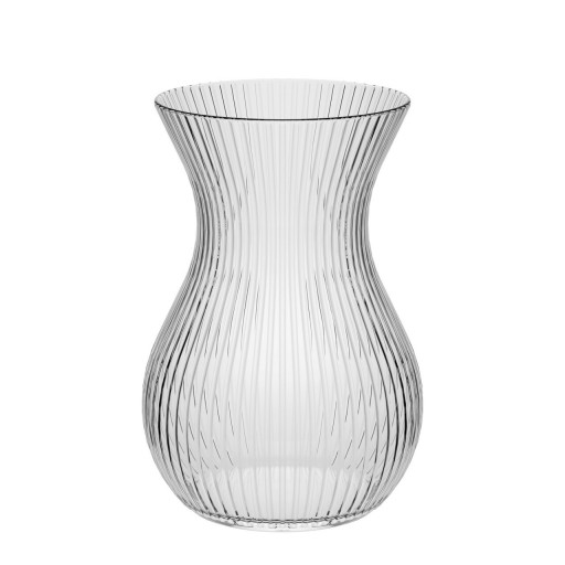 Vaza Trend Glass, 18 cm, sticla, transparent