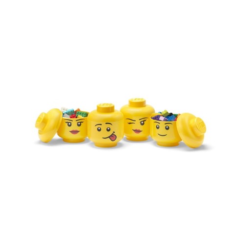 Cutii de depozitare din plastic pentru copii în set de 4 Multi-Pack - LEGO®