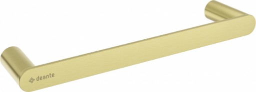 Suport prosop baie Deante Round, 300 mm, auriu periat