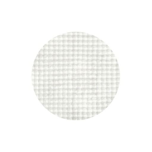 Covor alb lavabil rotund ø 120 cm Bubble White – Mila Home
