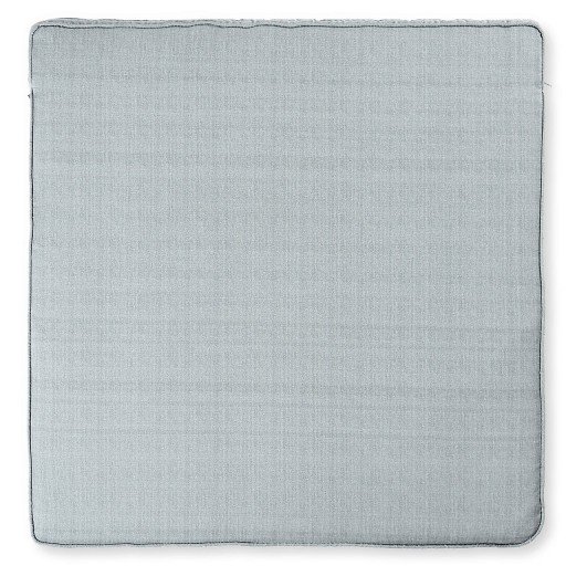 Perna sezut fotoliu/element central Basic, 73x73x10 cm, poliester, gri