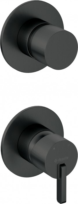 Baterie dus incastrata culoare neagra Deante Silia