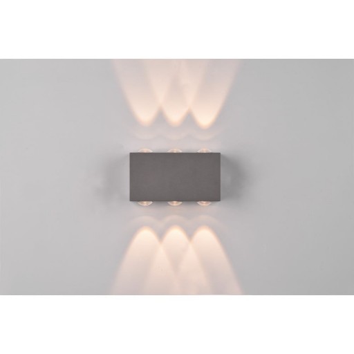 Corp de iluminat pentru exterior LED (înălțime 9 cm) Clyde – Trio