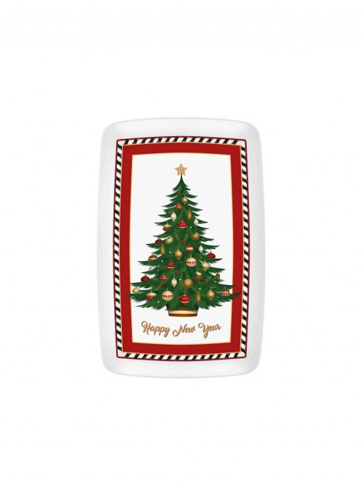Farfurie intinsa, Mia, 280TMA1622, 34 x 25 cm, Multicolor