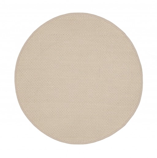 Covor de exterior Savan Outdoor, Bizzotto, Ø 200 cm, polipropilena, lucrat manual, bej