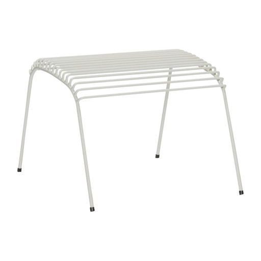 Scăunel de grădină alb String – Hübsch