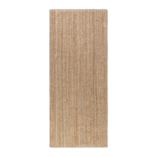 Covor tip traversă în culoare naturală din iută 80x200 cm Bouclé – Hanse Home