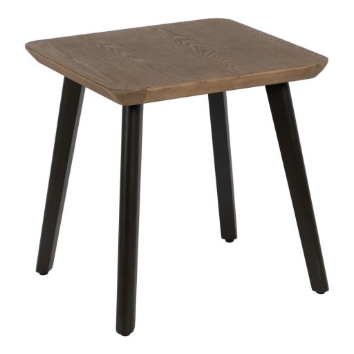 Măsuță auxiliară din lemn de brad 58x58 cm Paul – Ixia